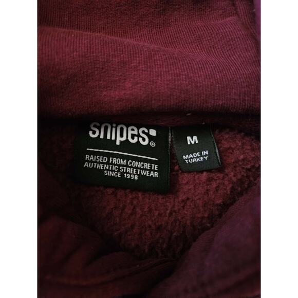 Snipes Small Logo Essential Hoodie & Sweatpants Set M Purple/Windsor Wine - Picture 10 of 11